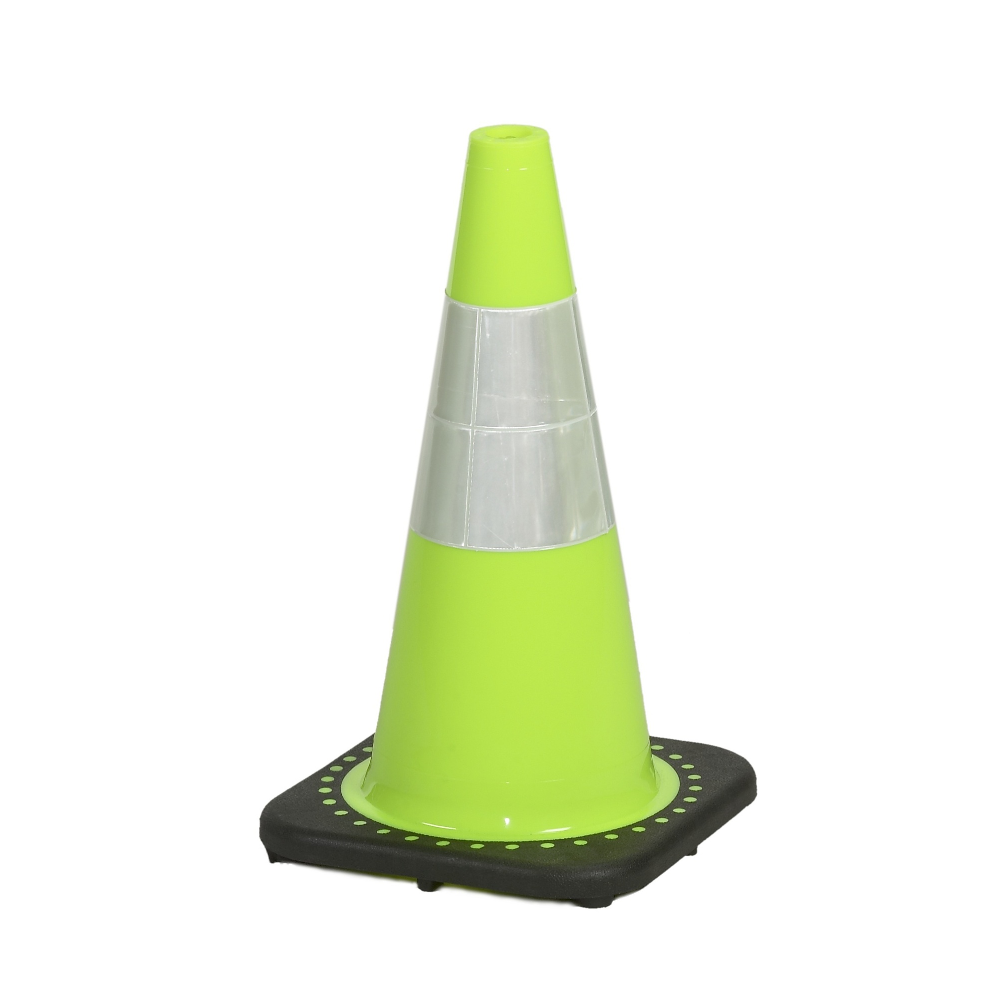 Mutual Industries 17716-118-3 Traffic Cone 18"3Lb Lime Reflective